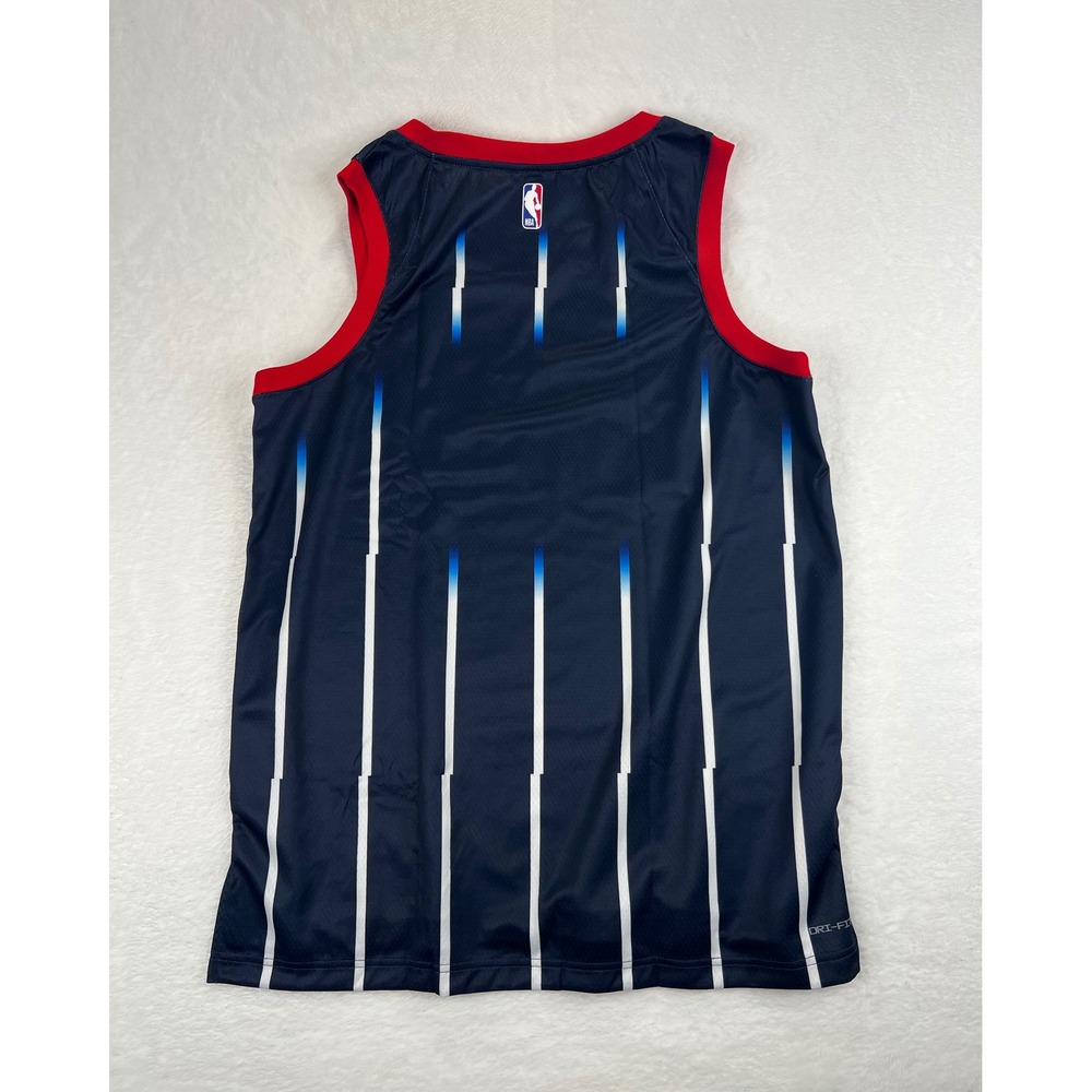 Houston Rockets NBA Nike Swingman Jersey City Connect Navy Blue H-Town 52 XL NWT - Picture 2 of 4